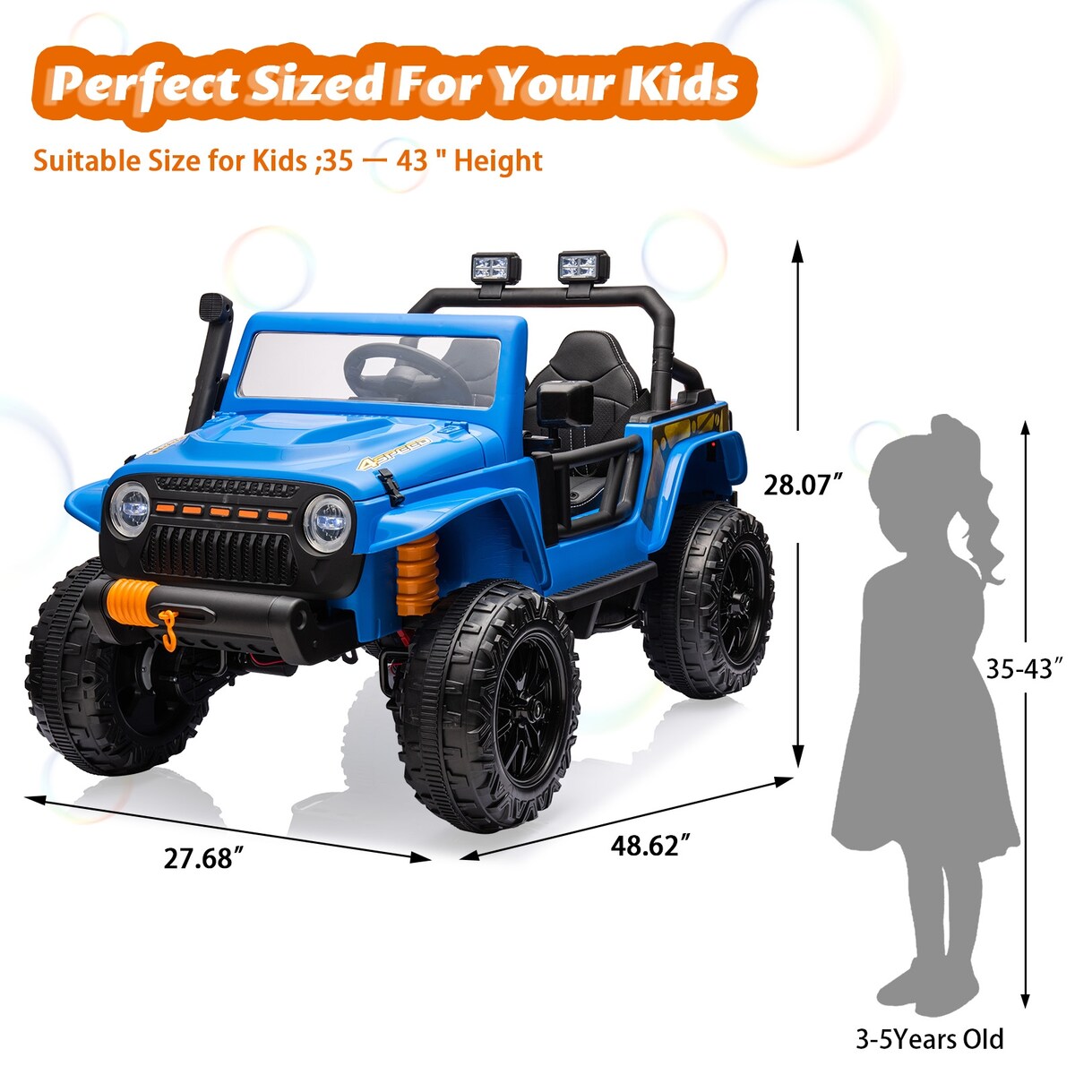 24V Ride On Car Truck Kids