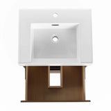 24" Bathroom Vanities with Single Sink Combo,Engineering wood