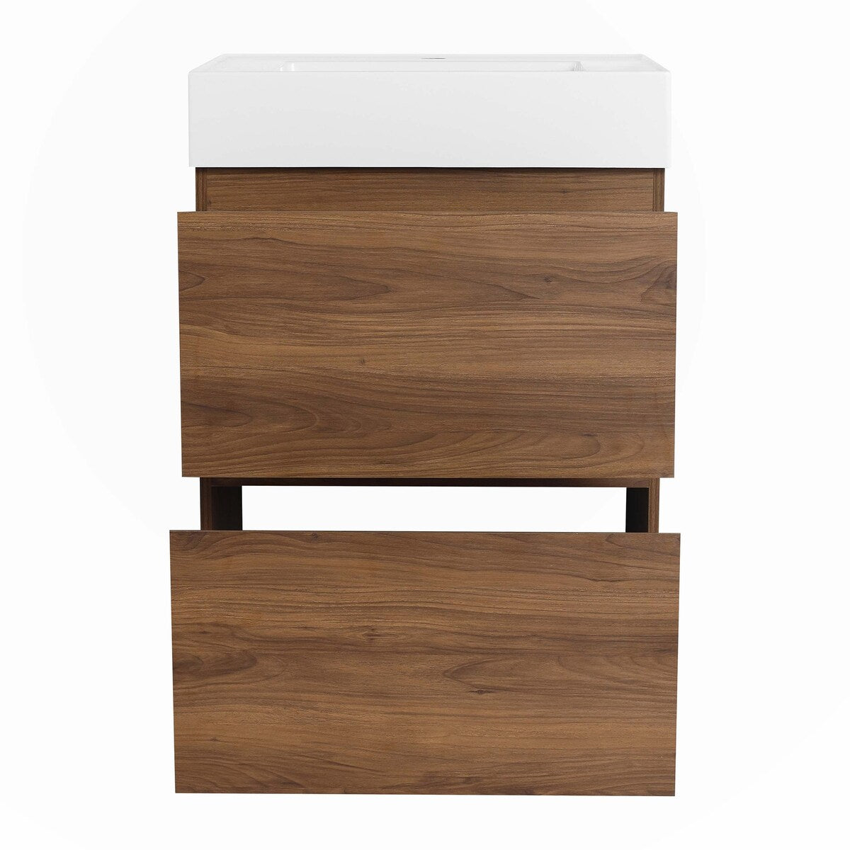 24" Bathroom Vanities with Single Sink Combo,Engineering wood
