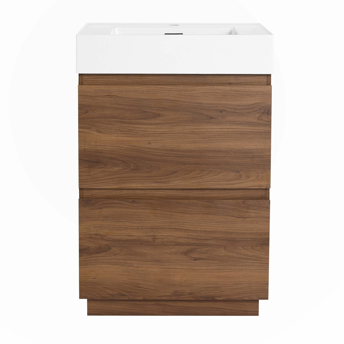 24" Bathroom Vanities with Single Sink Combo,Engineering wood