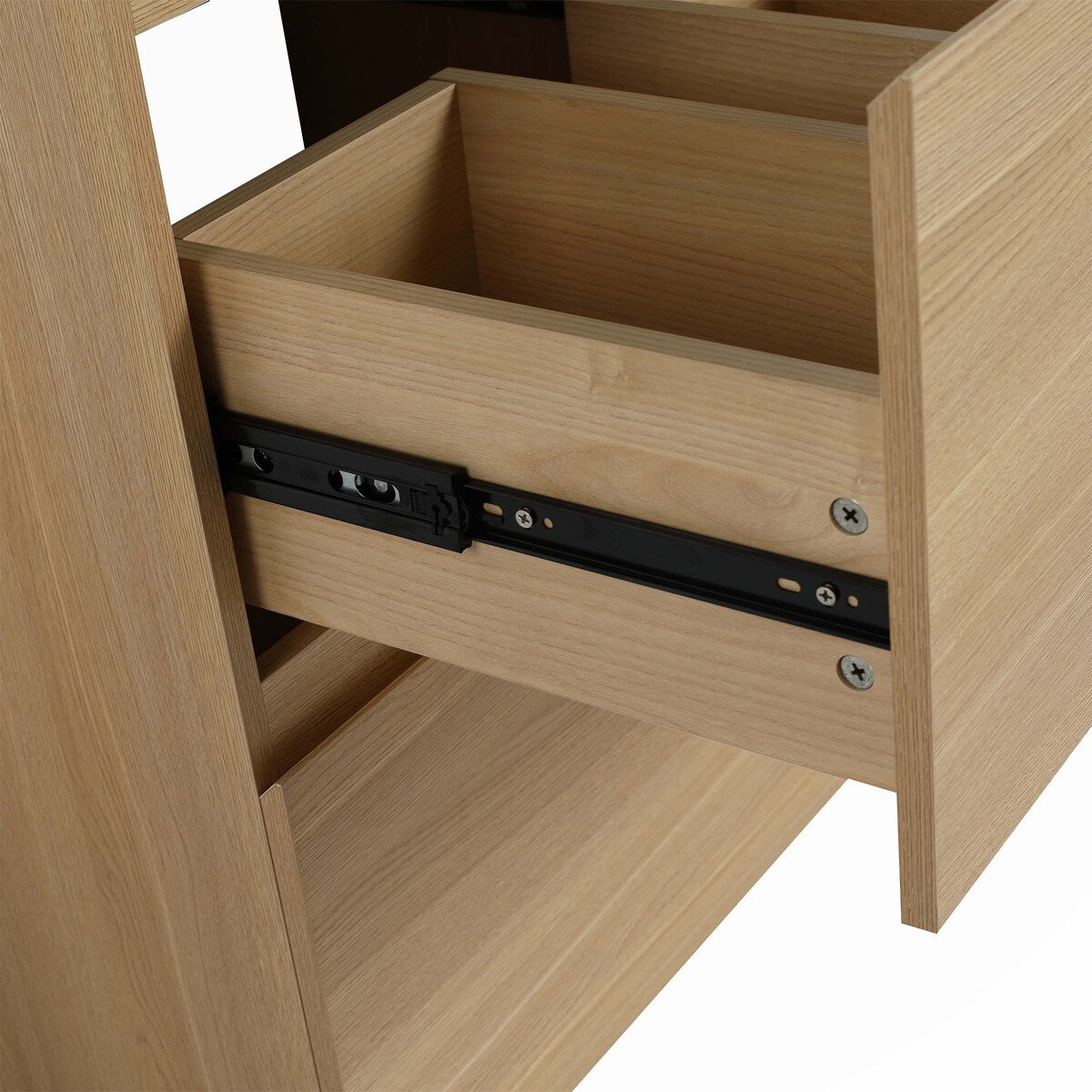 24" Bathroom Vanities with Single Sink Combo,Engineering wood