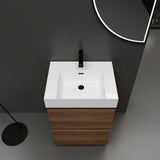 24" Bathroom Vanities with Single Sink Combo,Engineering wood
