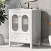 24" Bathroom Vanity with Sink - Cabinet with One Drawer, Doors, Adjustable Shelf