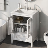 24" Bathroom Vanity with Sink