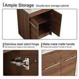 24" Bathroom Vanity with Sink, 24 Inches FreeStanding Vanity, Modern Sink Vanity Combo, Floor Stand Vanity