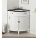 24-inch Benton Collection Triadsville Slim Corner Bathroom Sink Vanity