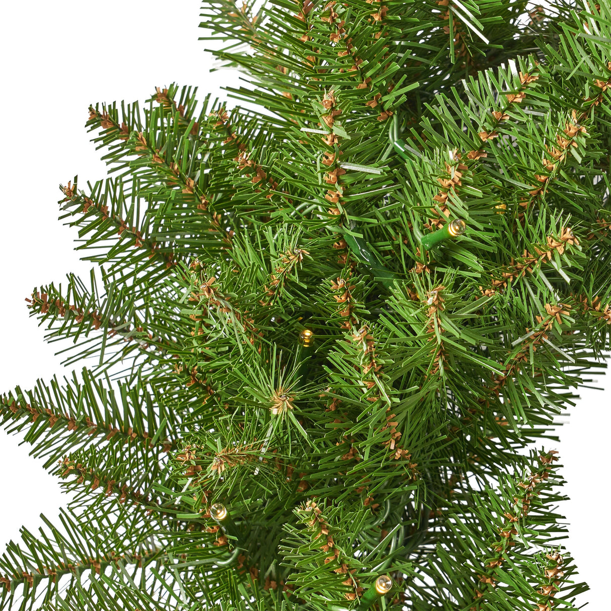 24" Fraser Fir Pre-Lit Warm White LED Artificial Christmas Wreath by Christopher Knight Home - led-clear