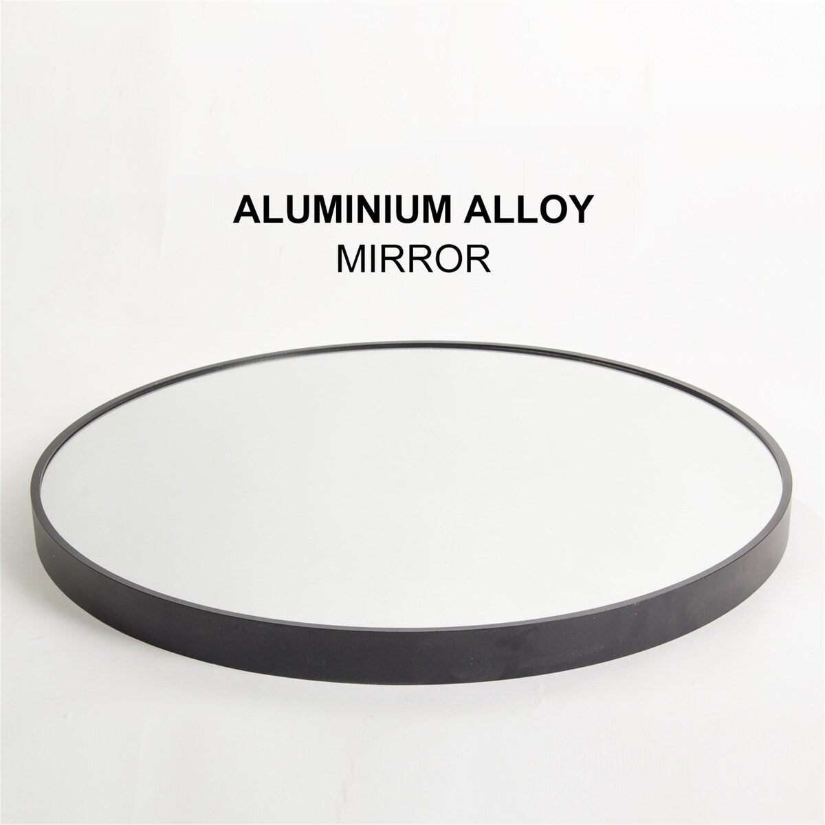 24" Wall Circle Large Round Mirror Wall Decor Make Up Entryway Mirror