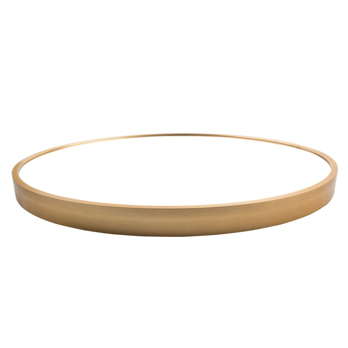 24" Wall Circle Mirror Large Round Gold Farmhouse Circular Mirror for Wall Decor Big Bathroom Make Up Vanity Mirror