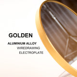 24" Wall Circle Mirror Large Round Gold Farmhouse Circular Mirror for Wall Decor Big Bathroom Make Up Vanity Mirror