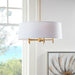 24'' Multi-Color 5-Light Drum Shade Chandelier - 24''×24''×62.5''