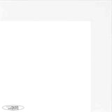 24x16 Lacquer White Complete Wood Picture Frame with UV Acrylic, Foam Board Backing, & Hardware