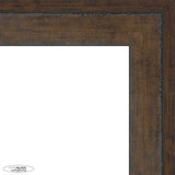 24x17 Contemporary Antique Gold Complete Wood Picture Frame with UV Acrylic, Foam Board Backing, & Hardware