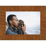 24x32 Contemporary Honey Pecan Complete Wood Picture Frame with UV Acrylic, Foam Board Backing, & Hardware