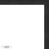24x32 Traditional Black Complete Wood Picture Frame with UV Acrylic, Foam Board Backing, & Hardware