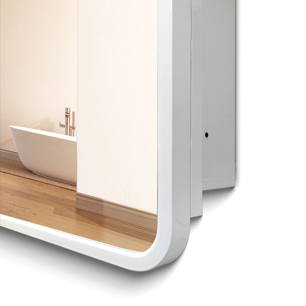 24x32 White Surface or Recessed Mount Bathroom Medicine Cabinet with Mirror