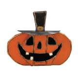 25-inch Metal Pumpkin Face