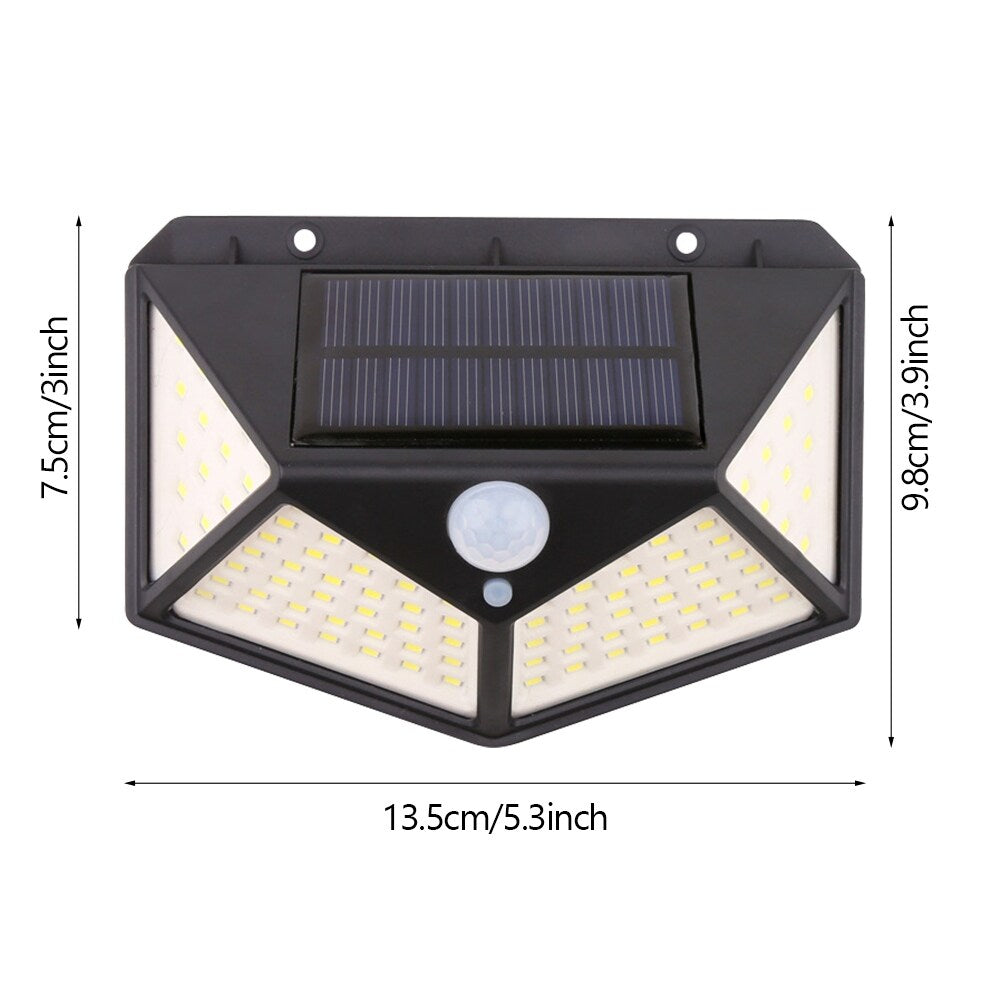 250LED Solar Wall Light Outdoor Safety Lighting Night Light Waterproof IP65 Motion Sensor Detector For Garden