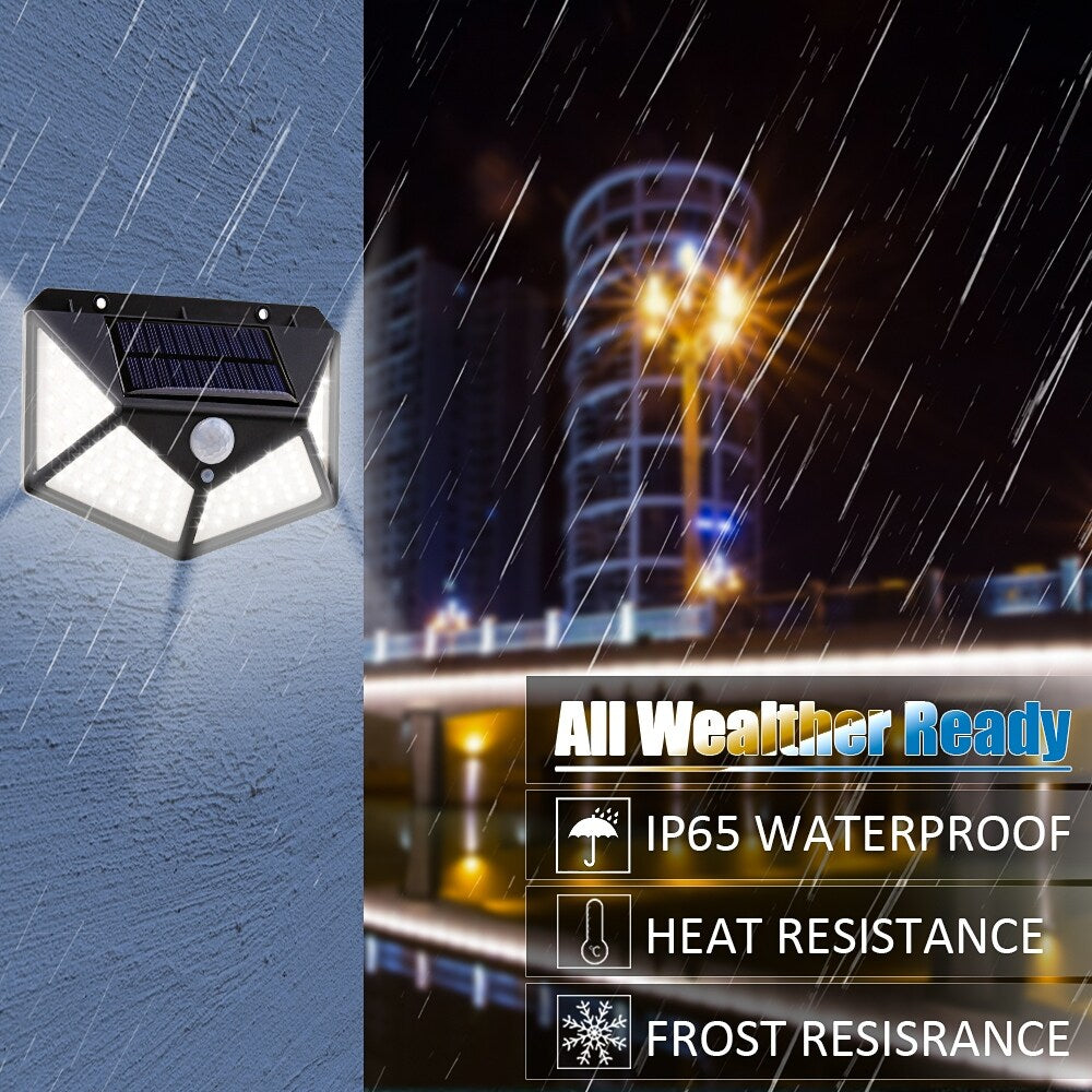 250LED Solar Wall Light Outdoor Safety Lighting Night Light Waterproof IP65 Motion Sensor Detector For Garden