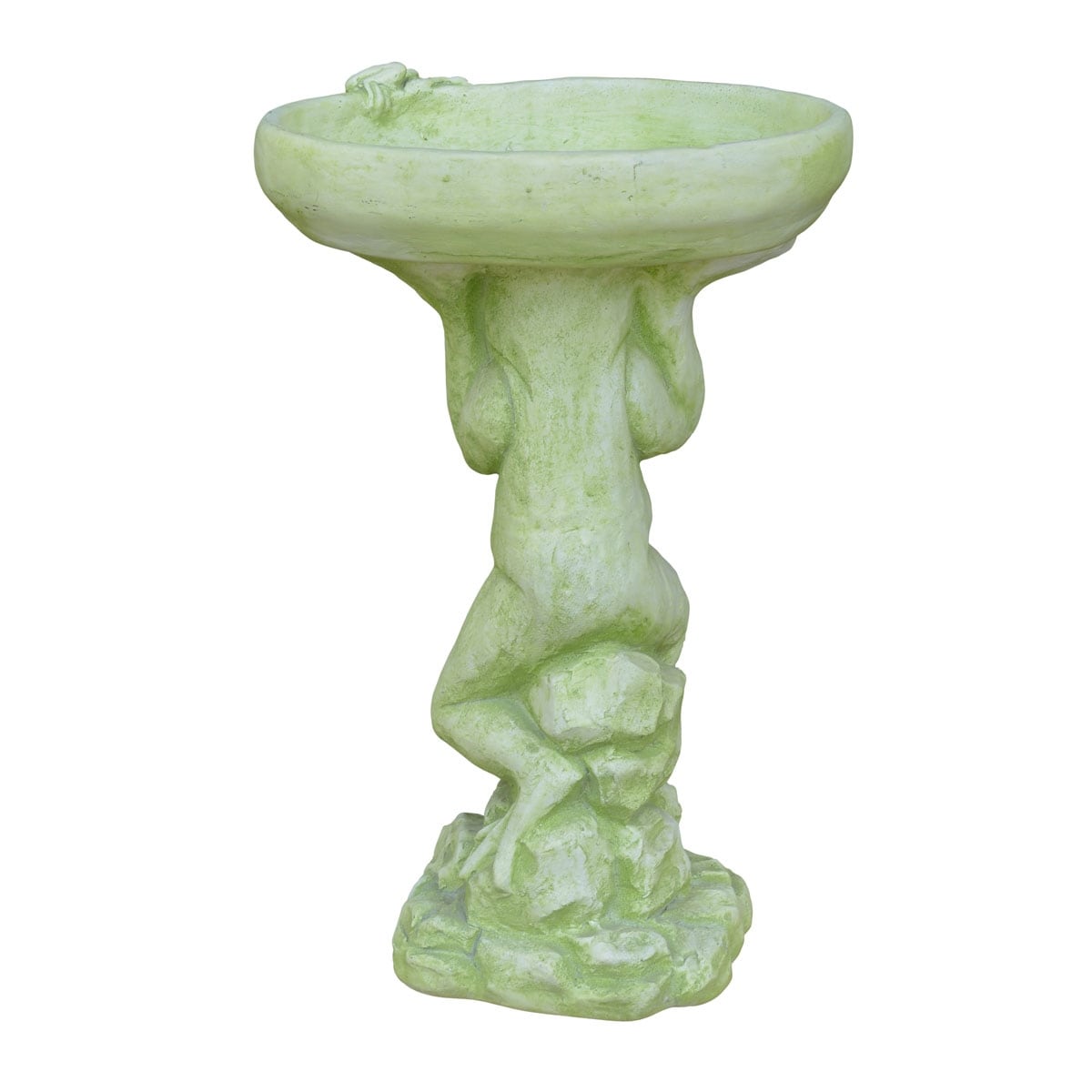 25" Frog Birdbath