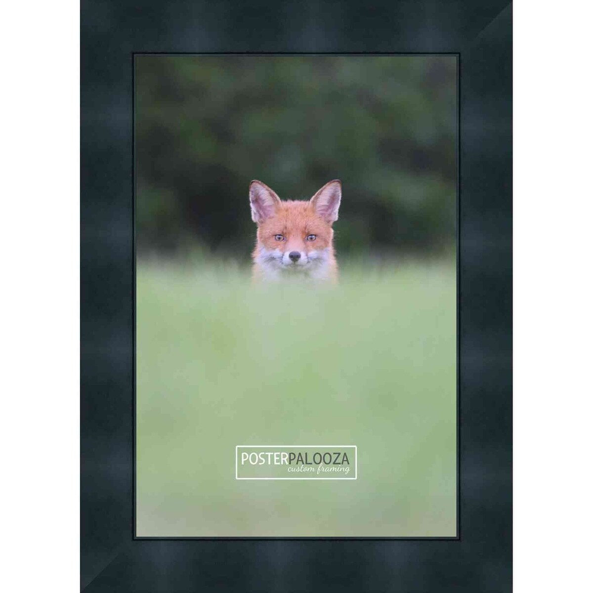 25x20 Contemporary Black Complete Wood Picture Frame with UV Acrylic, Foam Board Backing, & Hardware