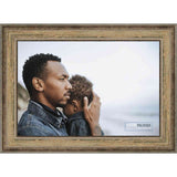 25x30 Frame Antique Acid Finish Wood Picture Frame with UV Acrylic, Foam Board Backing, & Wall Hanging Hardware