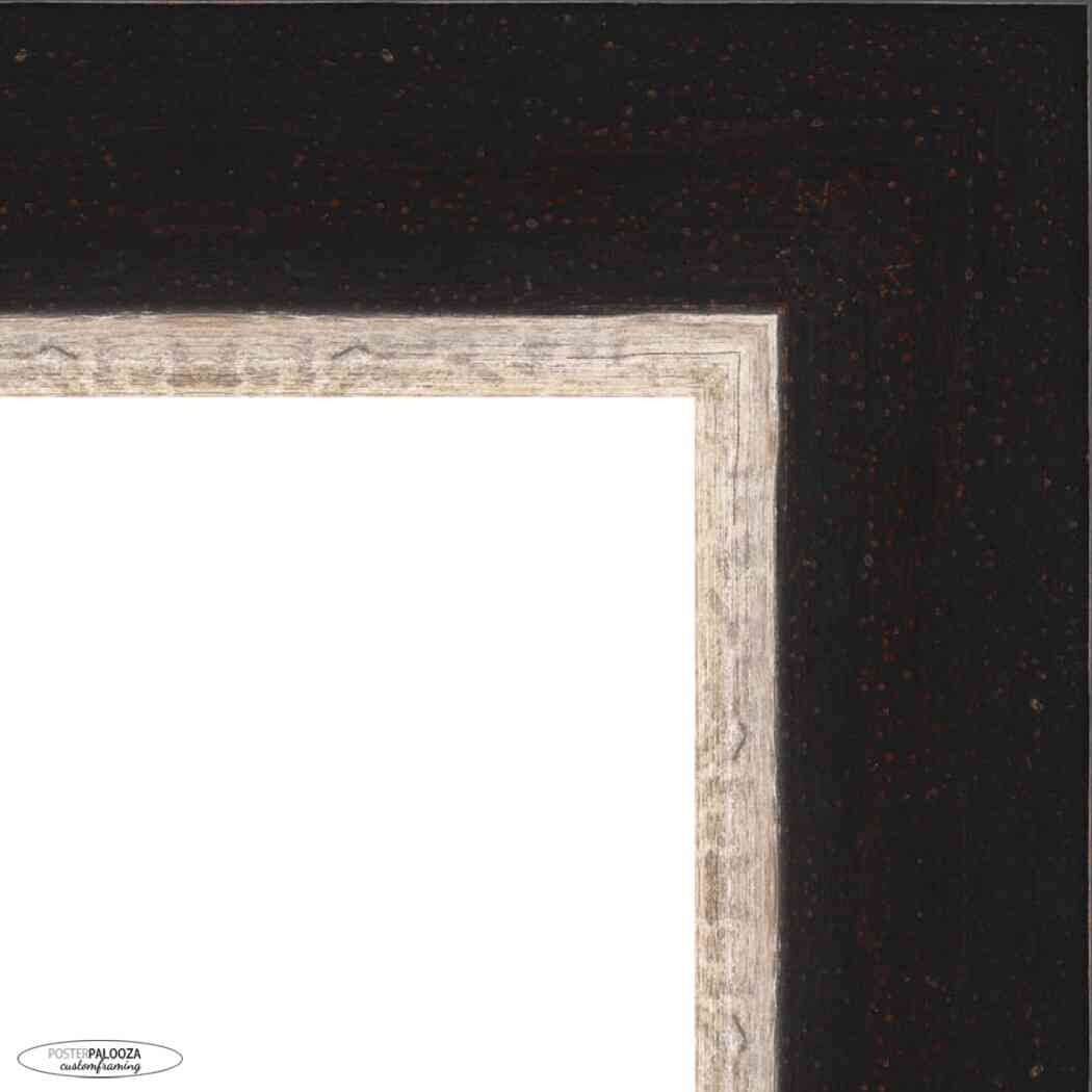 25x36 Traditional Complete Wood Picture Frame with UV Acrylic, Foam Board Backing, & Hardware