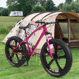 26-Inch 21-SpeedHigh-Carbon Steel Frame, Mountain Bike - 78x24.8x42in