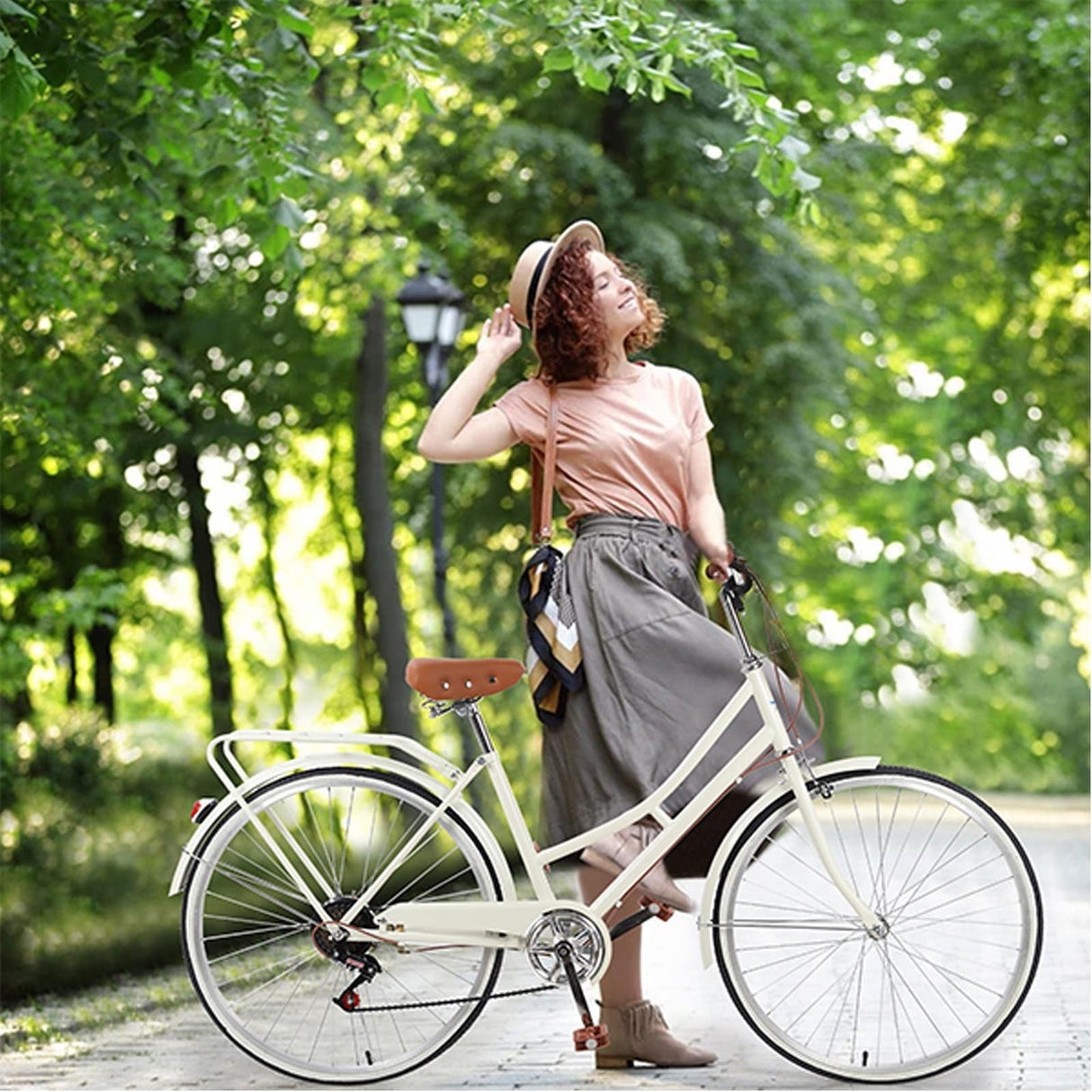 26 Inch Ladies Bicycle Convenient And Quick Princess Car City Commuters Car