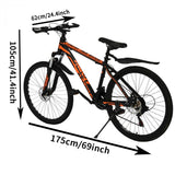 26 Inch Variable Speed Spoke Wheel High-performance Mountain Bike