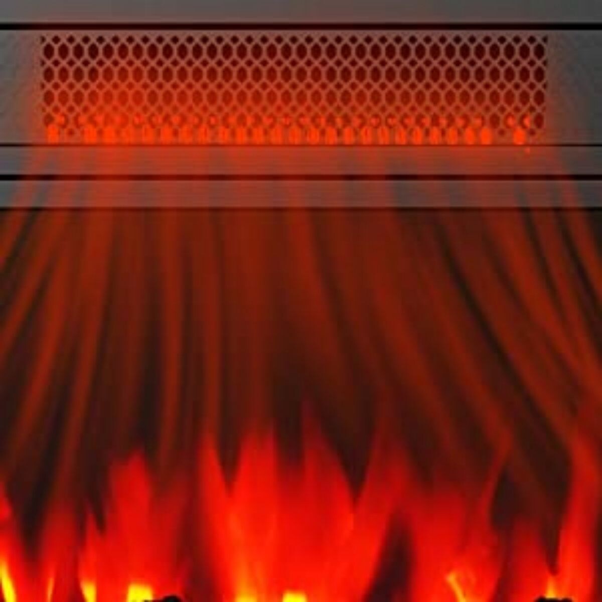26 in. W Indoor Electric Heater Fireplace Insert - N/A
