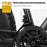 26 inch Fat Tire Mens Mountain Bike, High-Tensile Frame - 76.77x24.8x43.3in