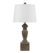 26.25" Acid Burro Table Lamp Set of 2 W/ Brushed Nickel Finish