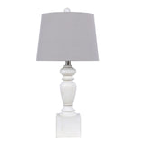 26.25" Acid Burro Table Lamp Set of 2 W/ Brushed Nickel Finish