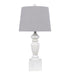 26.25" Acid Burro Table Lamp Set of 2 W/ Brushed Nickel Finish