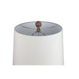 26.25" Acid Burro Table Lamp Set of 2 W/ Brushed Nickel Finish