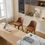 26" Counter Height Swivel Barstool Set of 2