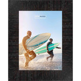 26x19 Contemporary Black Complete Wood Picture Frame with UV Acrylic, Foam Board Backing, & Hardware