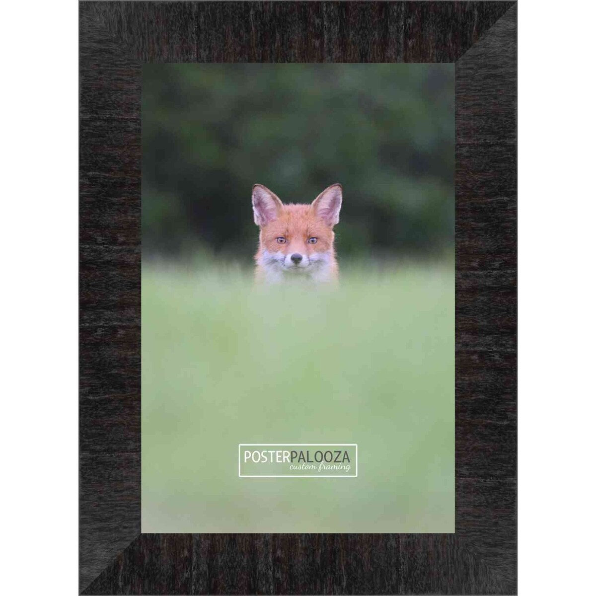 26x19 Contemporary Black Complete Wood Picture Frame with UV Acrylic, Foam Board Backing, & Hardware