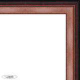 26x20 Contemporary Walnut Complete Wood Picture Frame with UV Acrylic, Foam Board Backing, & Hardware