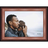 26x20 Contemporary Walnut Complete Wood Picture Frame with UV Acrylic, Foam Board Backing, & Hardware