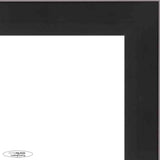 26x26 Contemporary Black Complete Wood Square Picture Frame with UV Acrylic, Foam Board Backing, & Hardware