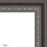 26x26 Contemporary Silver Complete Wood Square Picture Frame with UV Acrylic, Foam Board Backing, & Hardware