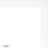 26x32 Lacquer White Complete Wood Picture Frame with UV Acrylic, Foam Board Backing, & Hardware