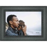 26x34 Distressed/Aged Black Complete Wood Picture Frame with UV Acrylic, Foam Board Backing, & Hardware