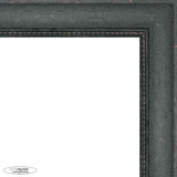 26x34 Distressed/Aged Black Complete Wood Picture Frame with UV Acrylic, Foam Board Backing, & Hardware