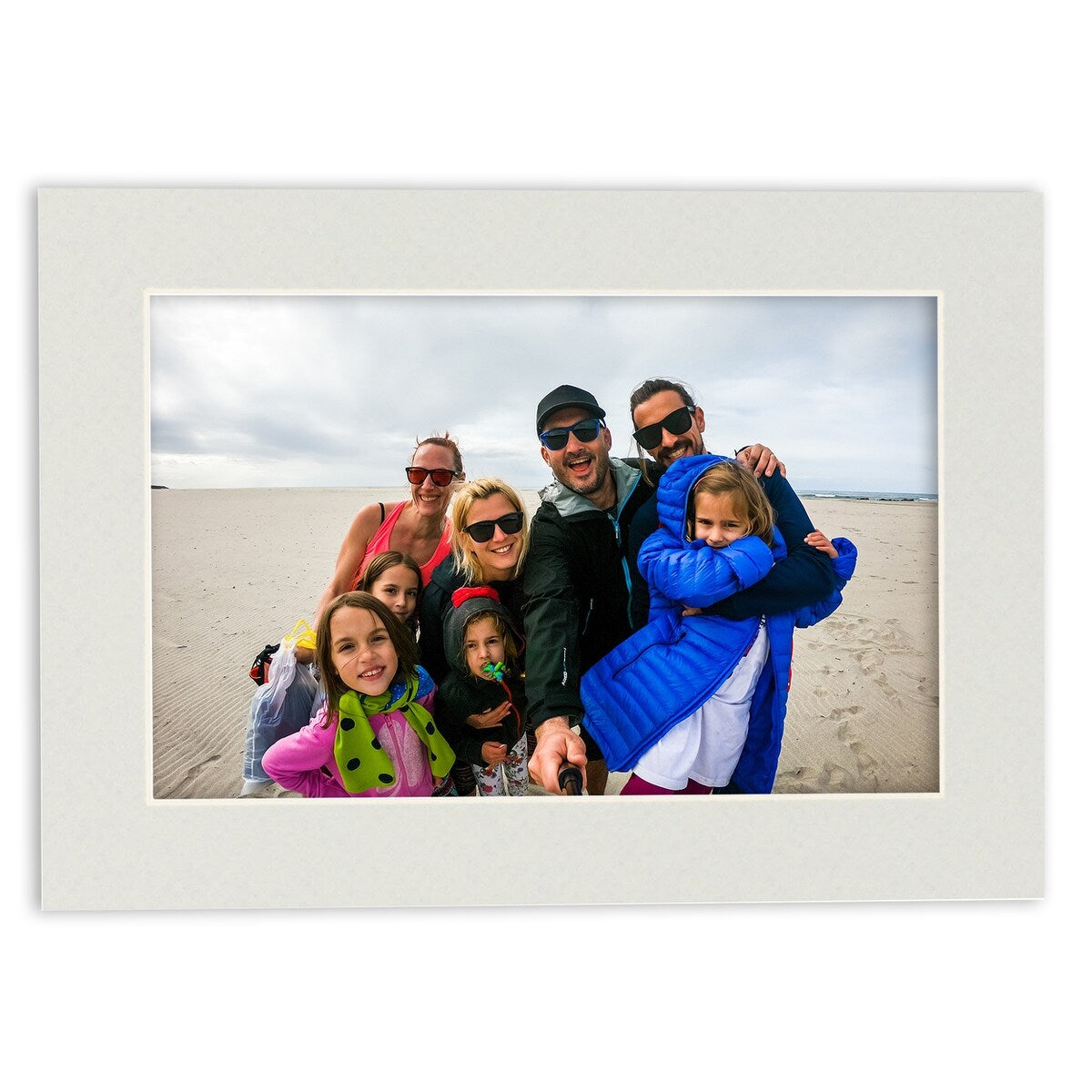 26x34 Mat Bevel Cut for 22x30 Photos - Acid Free Taupe Beige Precut Matboard - For Pictures, Photos, Framing