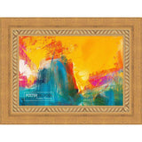 26x34 Traditional Gold Complete Wood Picture Frame with UV Acrylic, Foam Board Backing, & Hardware