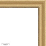 26x36 Traditional Gold Complete Wood Picture Frame with UV Acrylic, Foam Board Backing, & Hardware