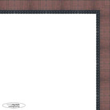 26x36 Traditional Walnut Complete Wood Picture Frame with UV Acrylic, Foam Board Backing, & Hardware